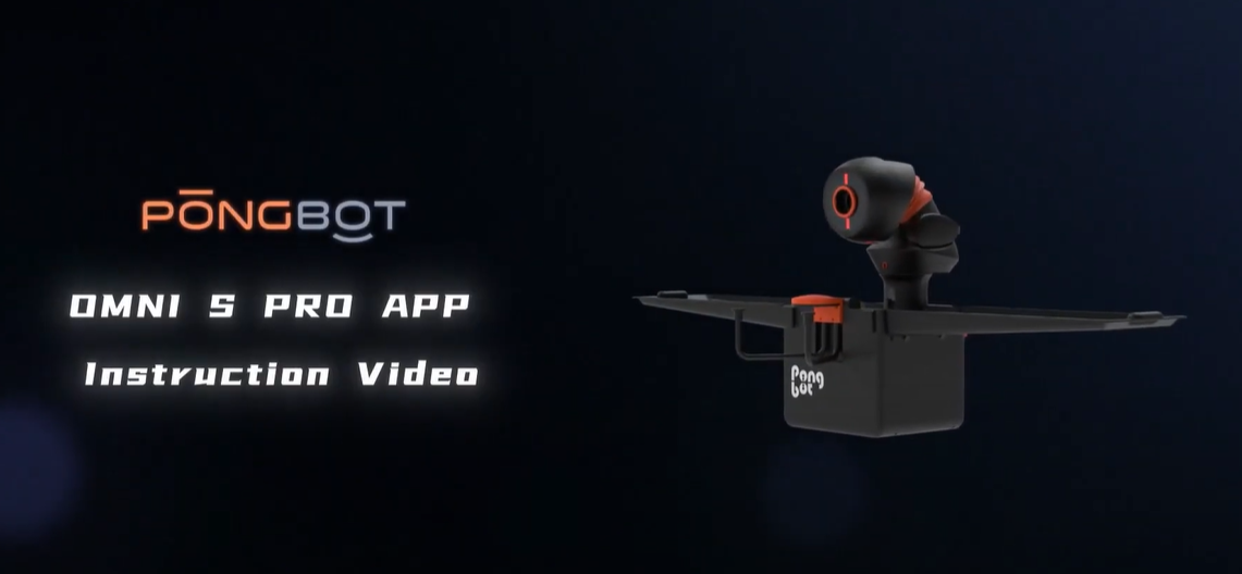 OMNI S PRO Table Tennis Training Robot