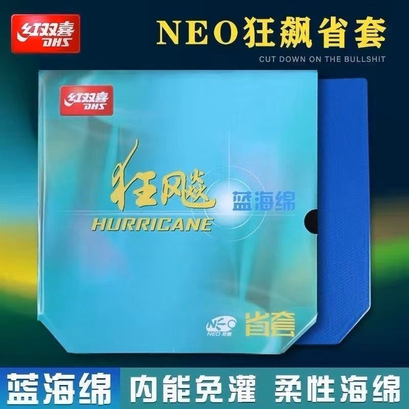 Neo Sponge Hurricane 3 Provincial Blue Sponge (Neo) – Good Table Tennis