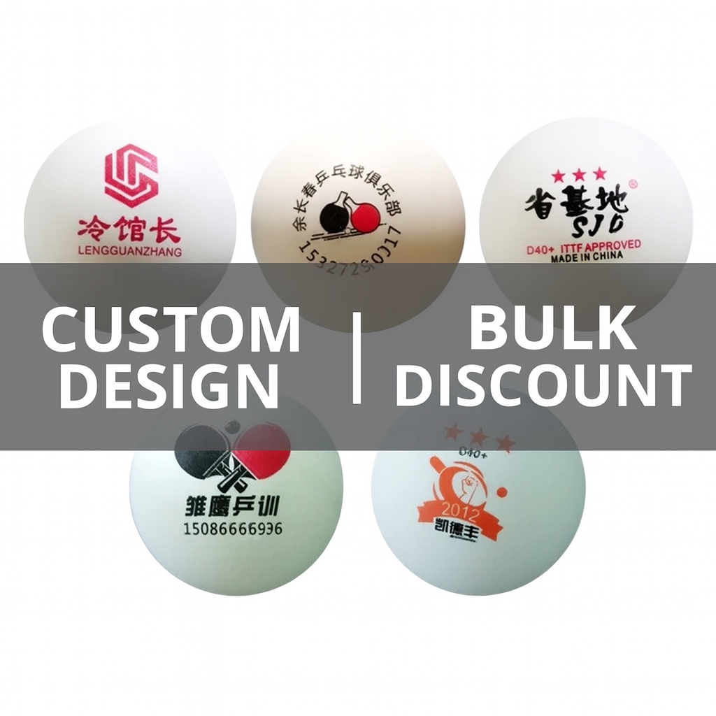 Custom Logo Table Tennis Balls