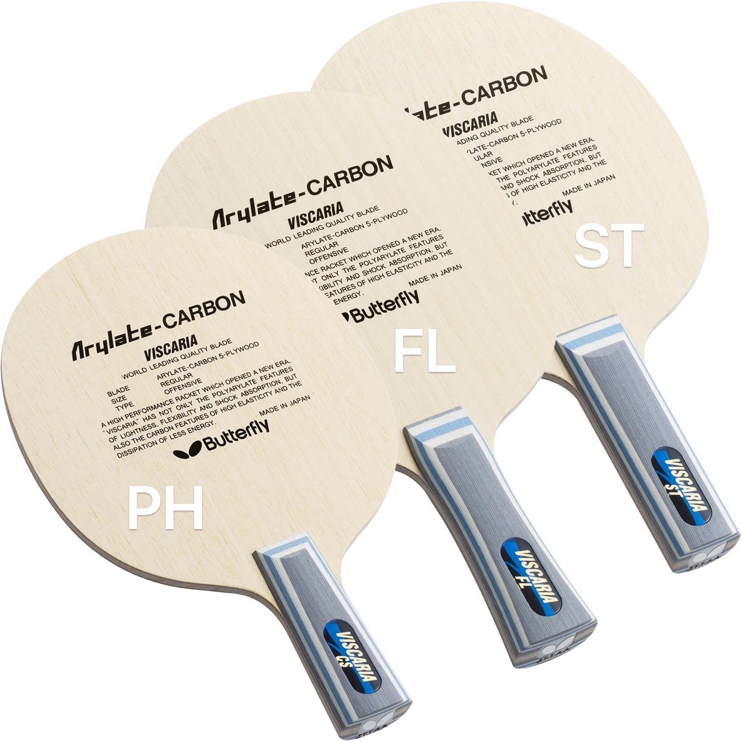 Viscaria Arylate-CARBON Table Tennis Blade